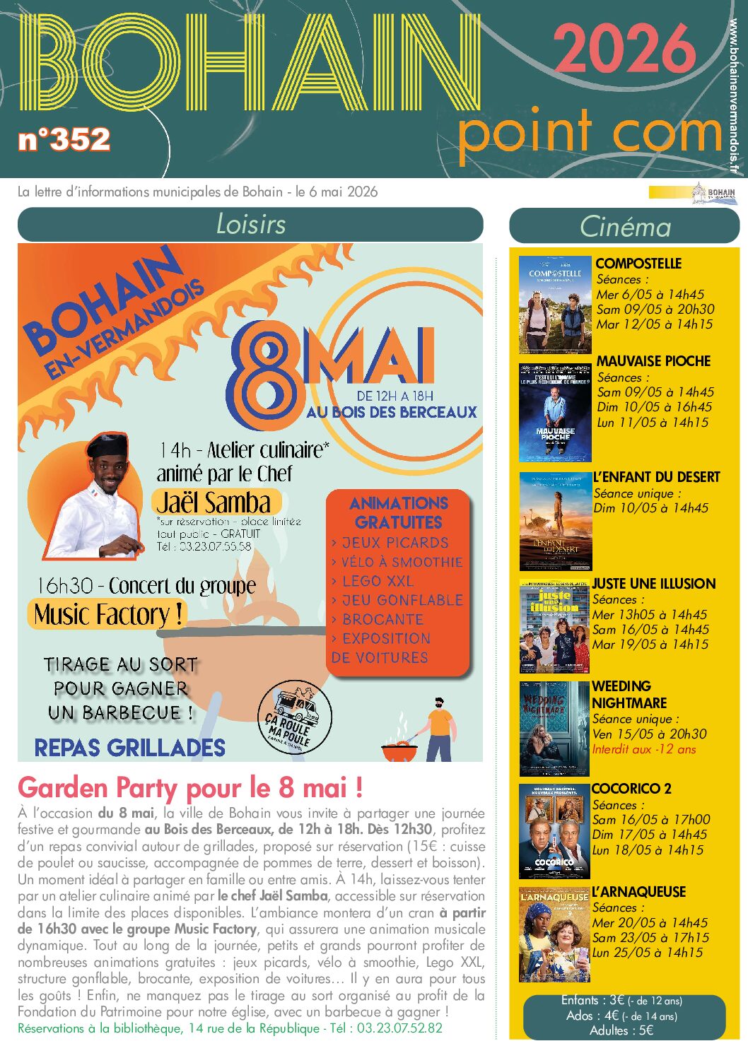 Bohain Point Com 352