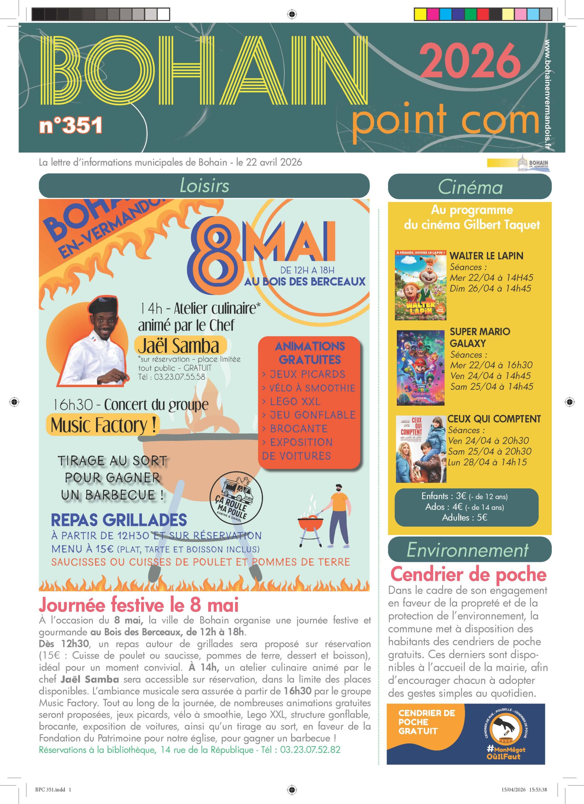 Bohain Point Com 351